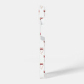 Ongewikkeld Cassettebandje Mixtapeband Retro  iPhone Hoesje (Linkerkant)