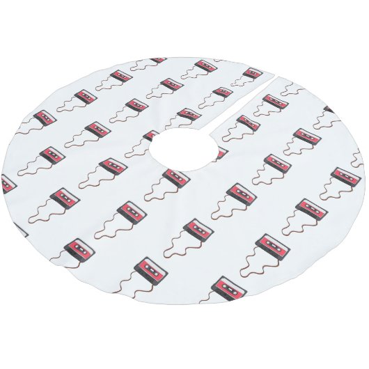 Ongewikkeld Cassettebandje Mixtapeband Retro Kerstboom Rok (Gekanteld)