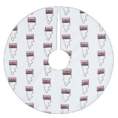 Ongewikkeld Cassettebandje Mixtapeband Retro Kerstboom Rok (Voorkant)