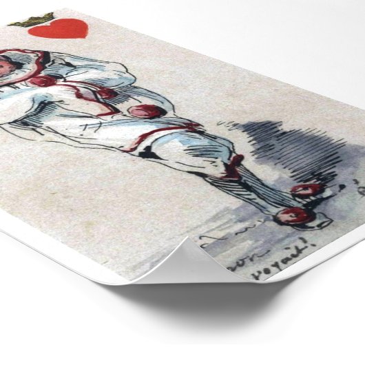 Ongewone Kind Koning van het Geest die Kaart Afbee Poster (Hoek)