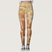 Ongewone kunst en design dames stretch leggings (Voorkant)