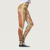 Ongewone kunst en design dames stretch leggings (Rechts)