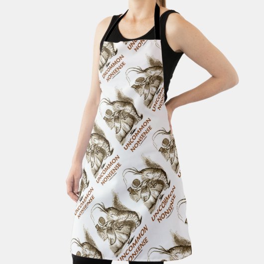 Ongewone onzin (kreeft Quadrille Wonderland) Schort (Insitu)