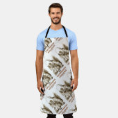 Ongewone onzin (kreeft Quadrille Wonderland) Schort (Gedragen)