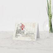 Ongewone vrolijke kerstdoodle kaart (Voorkant)