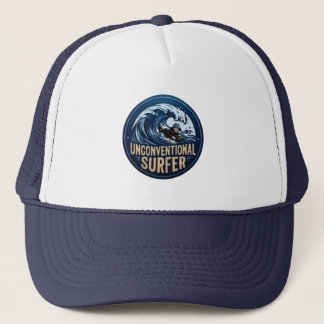 Ongewoon Logo Surfermat Surfer Trucker Pet