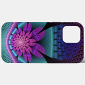 Ongewoon patroon Kleurrijke Fantasie Bloem Fractal Case-Mate iPhone Case (Achterkant (horizontaal))