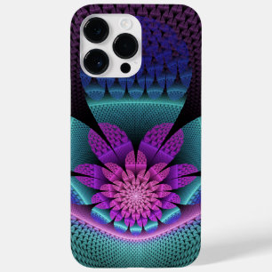 Ongewoon patroon Kleurrijke Fantasie Bloem Fractal Case-Mate iPhone 14 Pro Max Hoesje