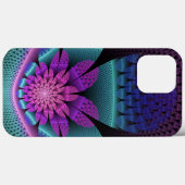 Ongewoon patroon Kleurrijke Fantasie Bloem Fractal Case-Mate iPhone Case (Achterkant (horizontaal))