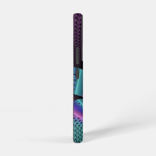 Ongewoon patroon Kleurrijke Fantasie Bloem Fractal Samsung Galaxy Hoesje (Rechterkant)