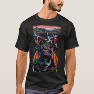 Ongezien Ken Gage Surrealisme T-shirt