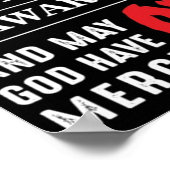 ongezond Idiotisch Poster (Hoek)