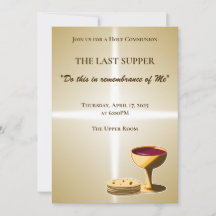 Ongezuurde Broden en Wijn Het Laatste Avondmaal Pa