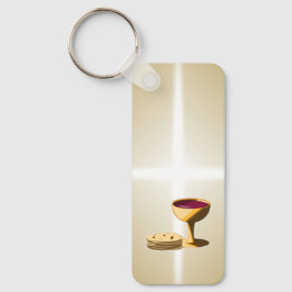 Ongezuurde Broden en Wijn Het Laatste Avondmaal Pa Sleutelhanger