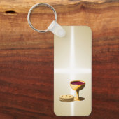 Ongezuurde Broden en Wijn Het Laatste Avondmaal Pa Sleutelhanger (Voorkant)