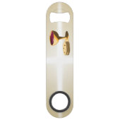 Ongezuurde Broden en Wijn Het Laatste Avondmaal Pa Speed Flessenopener (Voorkant)