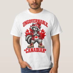 Ongouvernementele Canadese Wasbeer – Canada 2026 s T-shirt