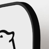 ongue-Out & Heart-Face Emojis Pickleball Paddle (Links Detail)