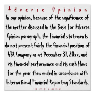 "Ongunstig Advies " Perfect Poster