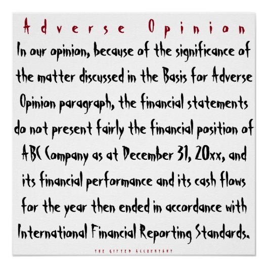 "Ongunstig Advies " Perfect Poster (Voorkant)