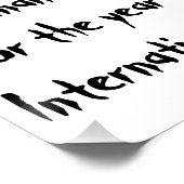 "Ongunstig Advies " Perfect Poster (Hoek)