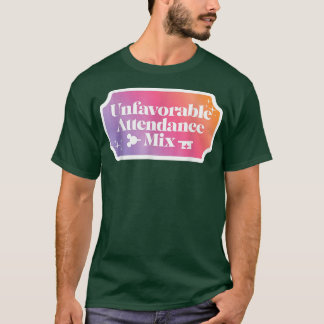 Ongunstige begeleiding t-shirt