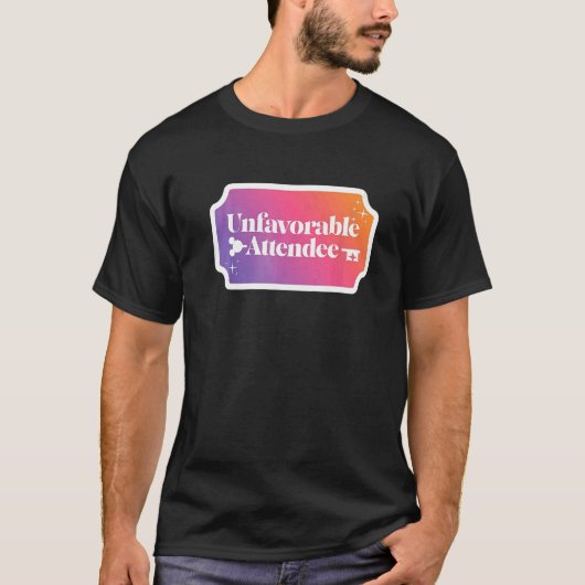 ongunstige deelnemer t-shirt (Voorkant)