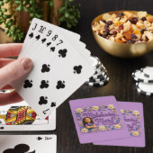 Onhandelbare Mary Boodschappentas Pokerkaarten (Insitu)