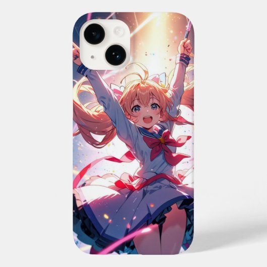 Onhandig magisch meisje Case-Mate iPhone case (Achterkant)