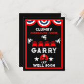 Onhandig ongeluk wordt goed kaart (Voorkant / Achterkant in situ)