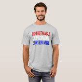 onherstelbare conservatieve partij | patriottisch t-shirt (Voorkant volledig)