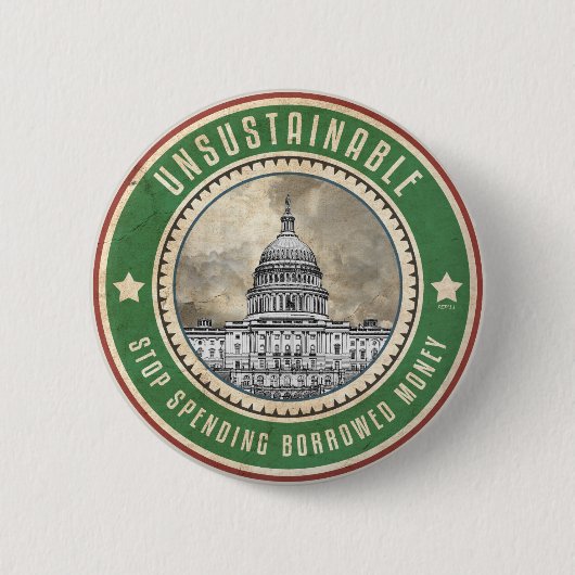 onhoudbaar ronde button 5,7 cm (Voorkant)