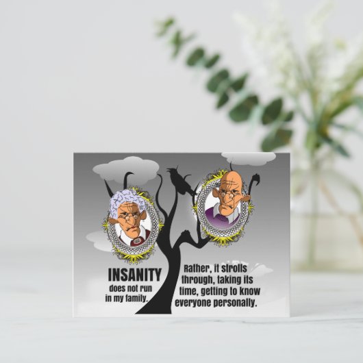 onhygiëne briefkaart (Staand voorkant)