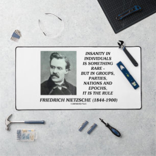 Onhygiëne in individuen iets dat Nietzsche onzin o Bureaumat