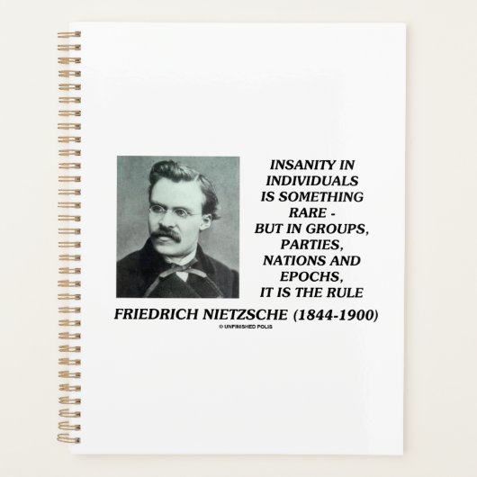 Onhygiëne in individuen iets dat Nietzsche onzin o Planner (Voorkant)