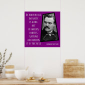 Onhygiëne is de regel Nietzche Poster (Keuken)