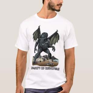Onhygiëne is onvermijdelijk Cthulhu T-Shirt (licht