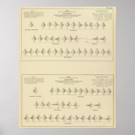 Onhygiëne, statistische Amerikaanse lithograaf Poster (Voorkant)