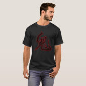 Oni 鬼 – Hand-Brushed Kanji Art T-shirt (Voorkant volledig)