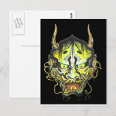 Oni Devil Design Briefkaart (Voorkant / Achterkant)
