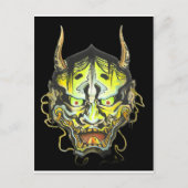 Oni Devil Design Briefkaart (Voorkant)