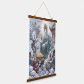 Oni Dromen Hangend Wandkleed (Gebogen)