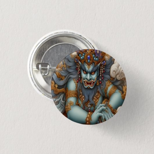 Oni Fortune Button (Voorkant /achterkant)