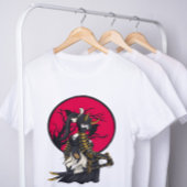 Oni Girl Samurai T-shirt