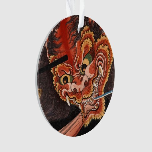 Oni King Shutendoji vs. Minamoto no Yorimitsu Ornament (voorkant)