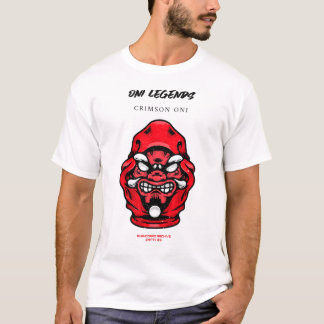 Oni Legends – Crimson Oni | BurnCorpo Archive T-shirt
