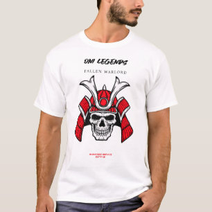 Oni Legends – Gevallen Oorlogshoofd   BurnCorpo T-shirt