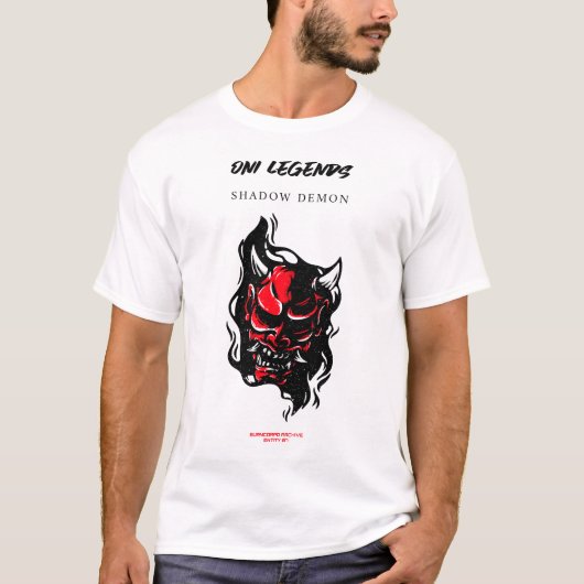Oni Legends – Shadow Demon | BurnCorpo T-shirt (Voorkant)