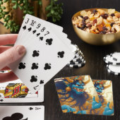 Oni luchten pokerkaarten (Insitu)
