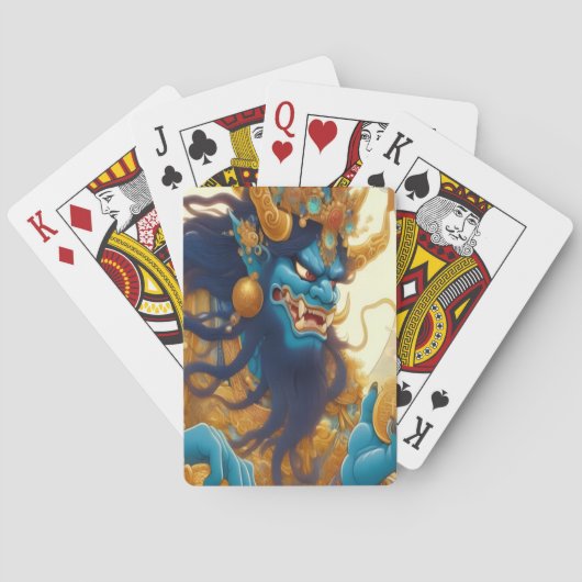 Oni luchten pokerkaarten (Achterkant)